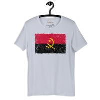 Angolan grunge unisex tee Funky African
