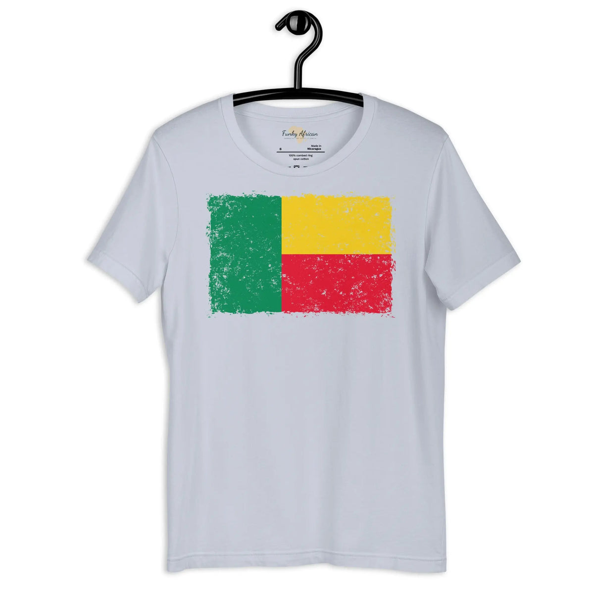 Benin grunge unisex tee Funky African