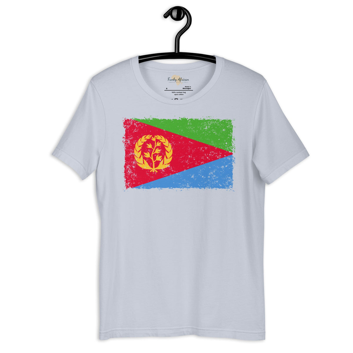 Eritrea grunge unisex tee Funky African