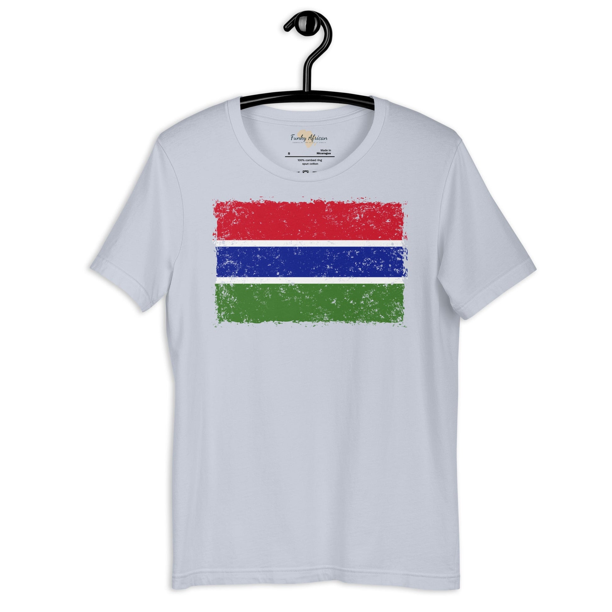 Gambia grunge unisex tee Funky African