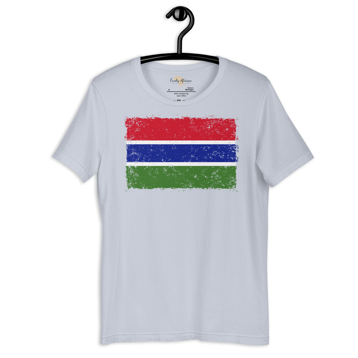 Gambia grunge unisex tee Funky African