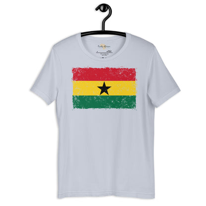 Ghana grunge unisex tee