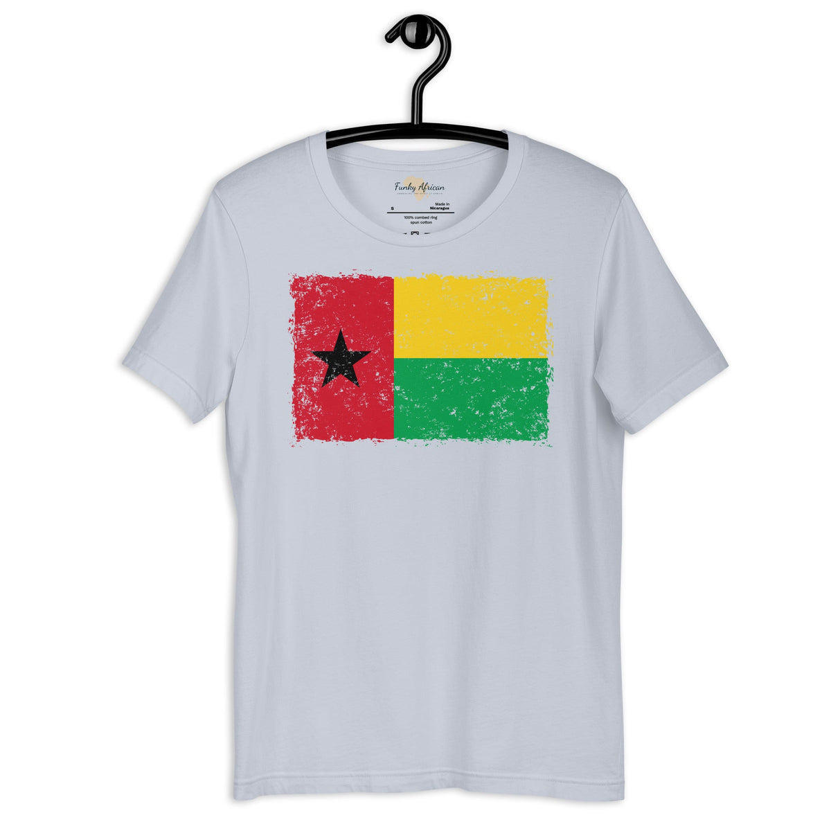 Guinea Bissau grunge unisex tee Funky African