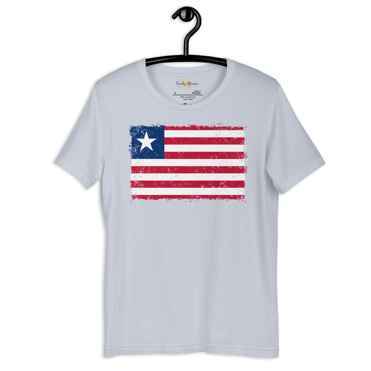 Liberia grunge unisex tee Funky African