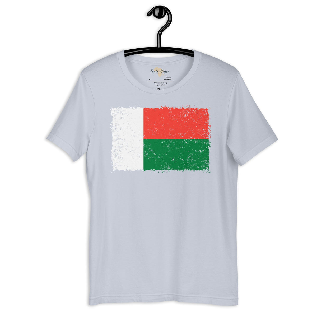 Madagascar grunge unisex tee Funky African