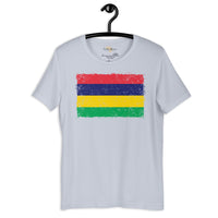Mauritius grunge unisex tee Funky African