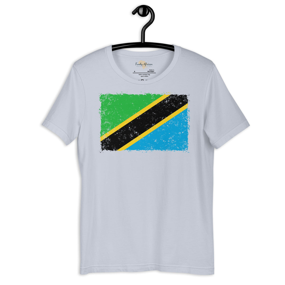 Tanzania grunge unisex tee Funky African