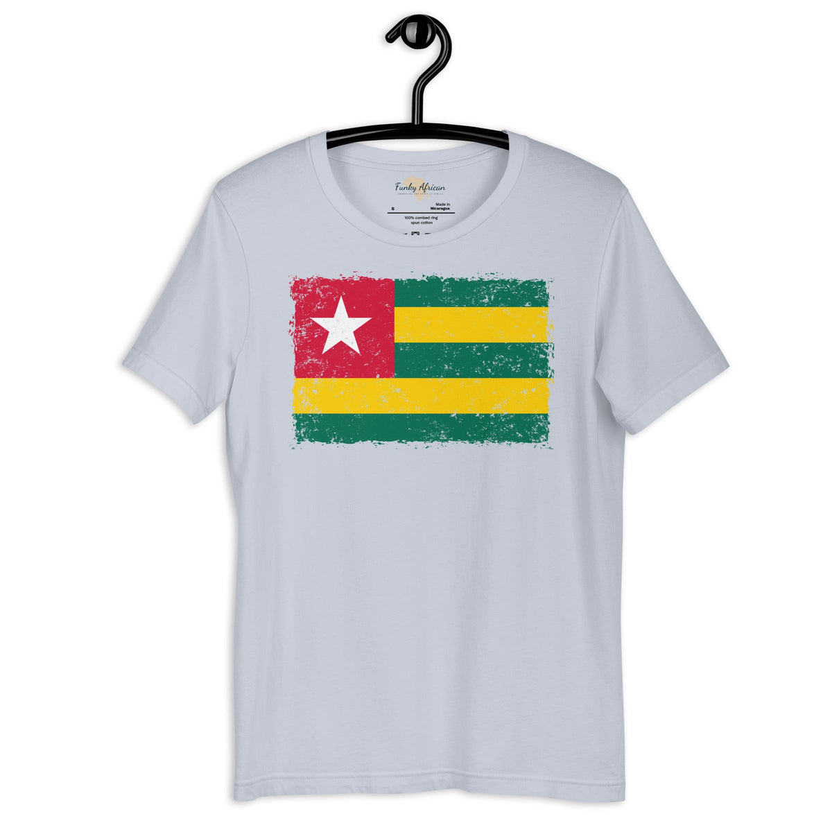 Togo grunge unisex tee Funky African