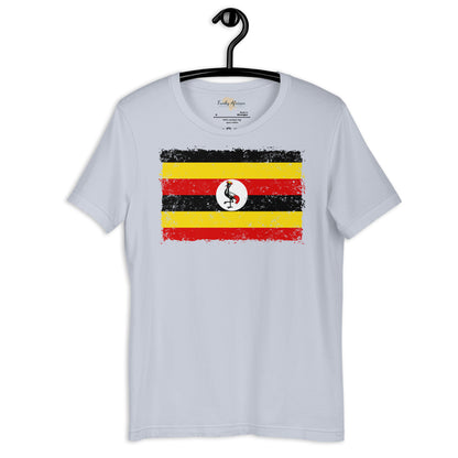 Uganda grunge unisex tee