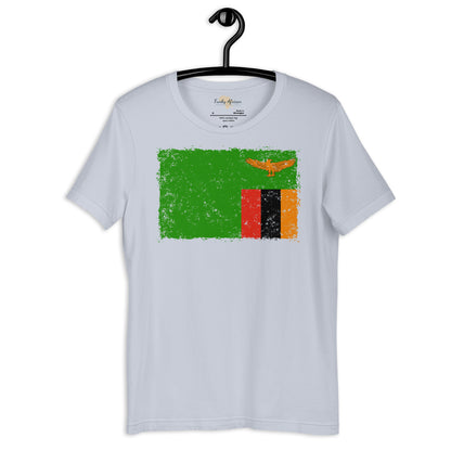 Zambia grunge unisex tee