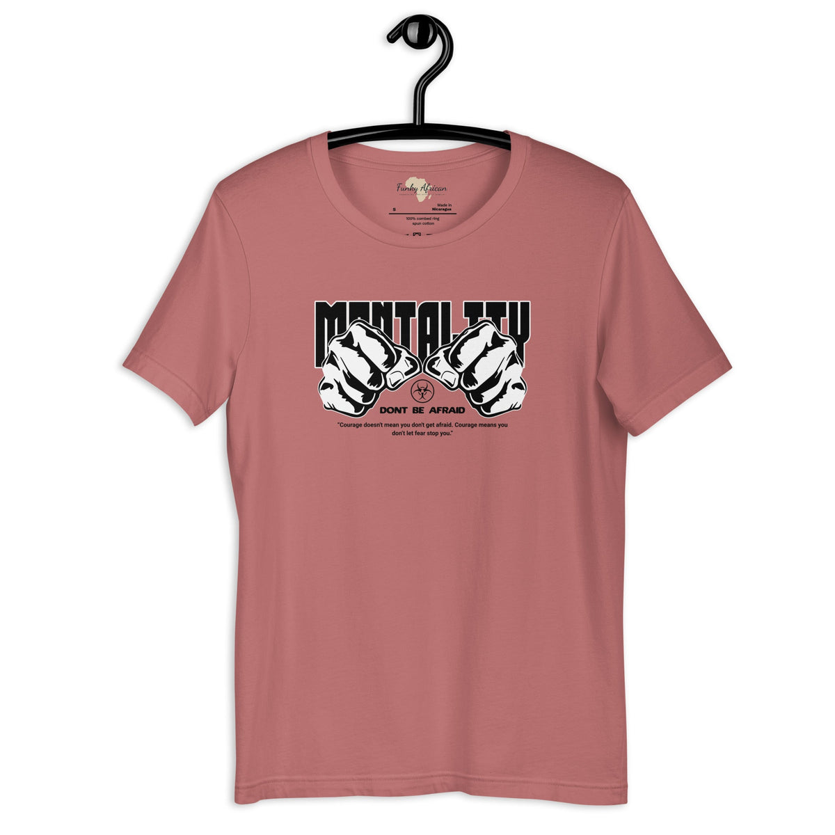 Mentality Unisex tee Funky African