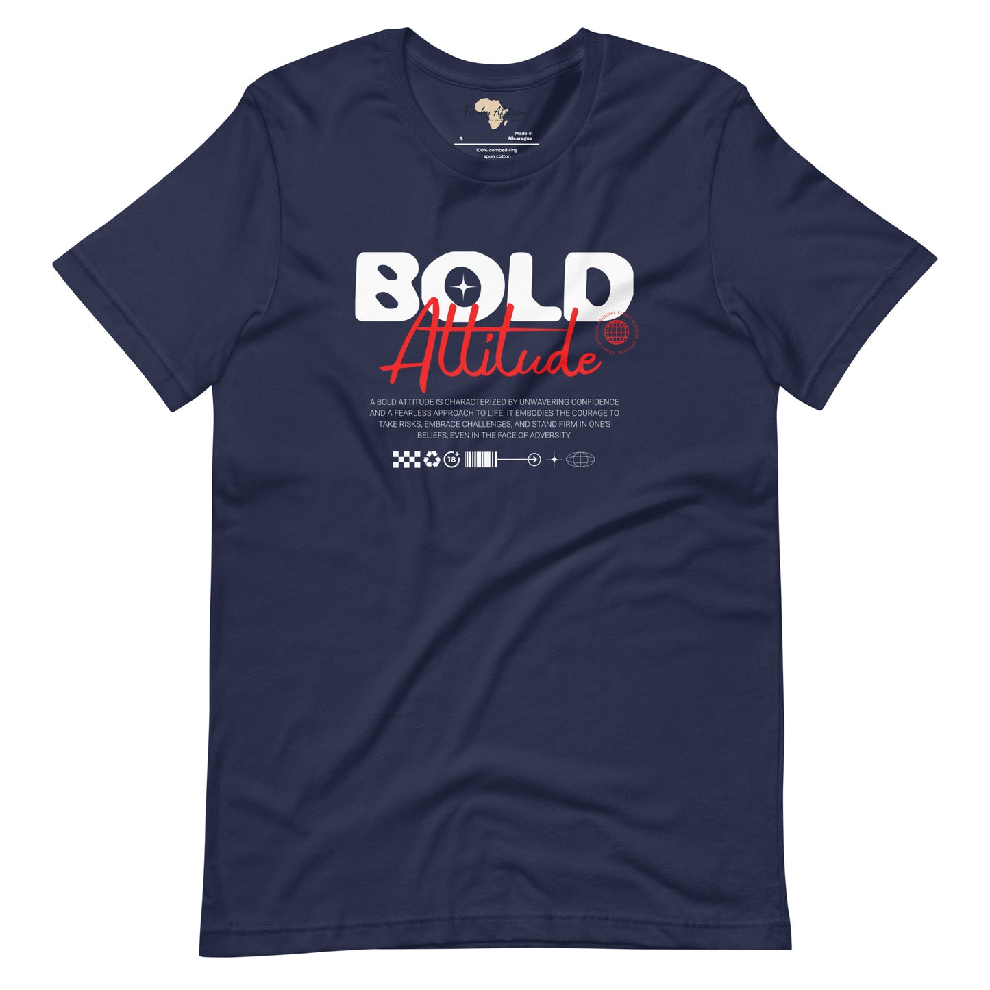 Bold Attitude unisex tee