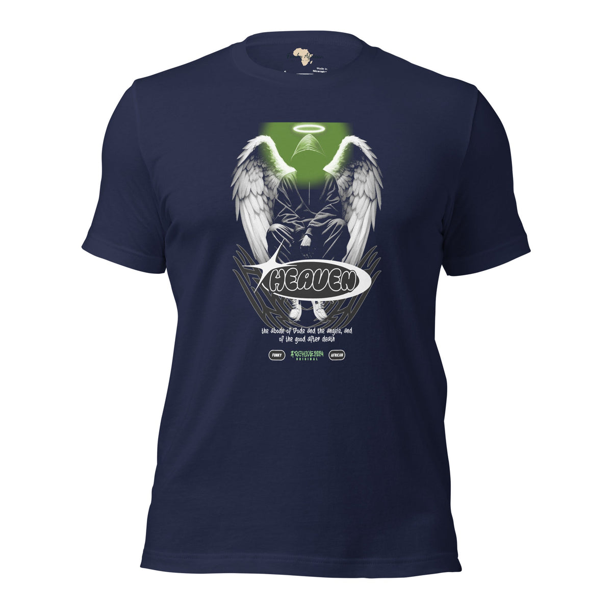 Heaven unisex tee Funky African