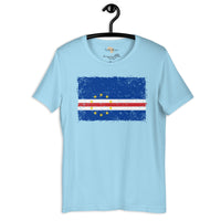 Cabo Verde grunge unisex tee Funky African