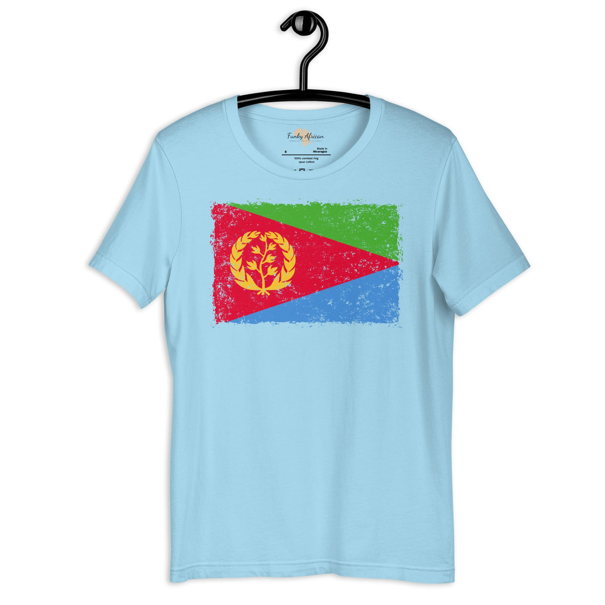 Eritrea grunge unisex tee Funky African