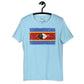 Eswatini grunge unisex tee Funky African