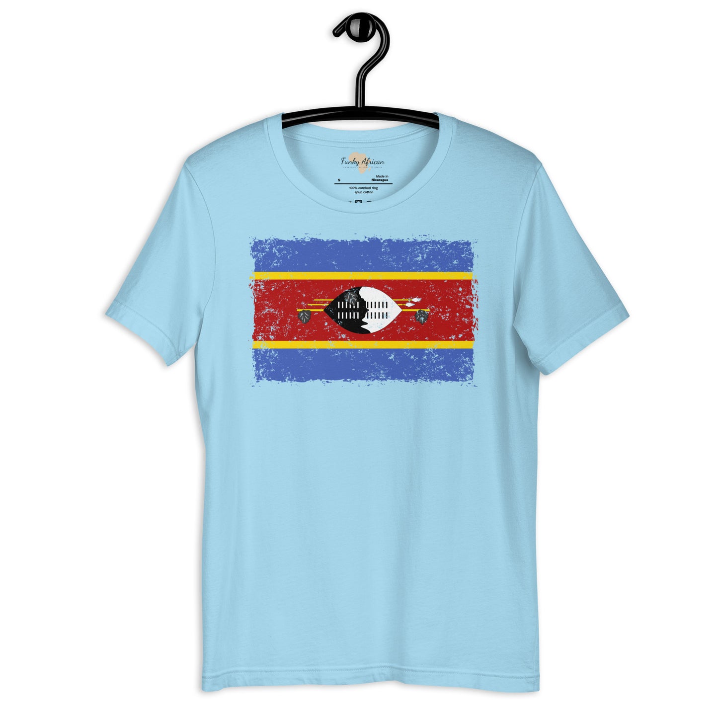 Eswatini grunge unisex tee