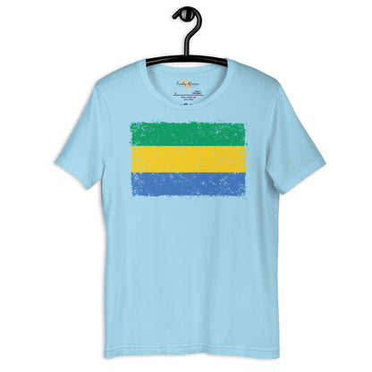 Gabon grunge unisex tee