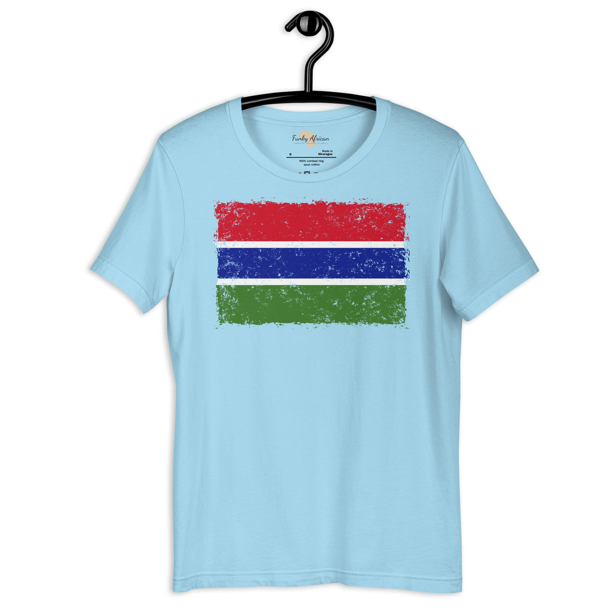 Gambia grunge unisex tee Funky African