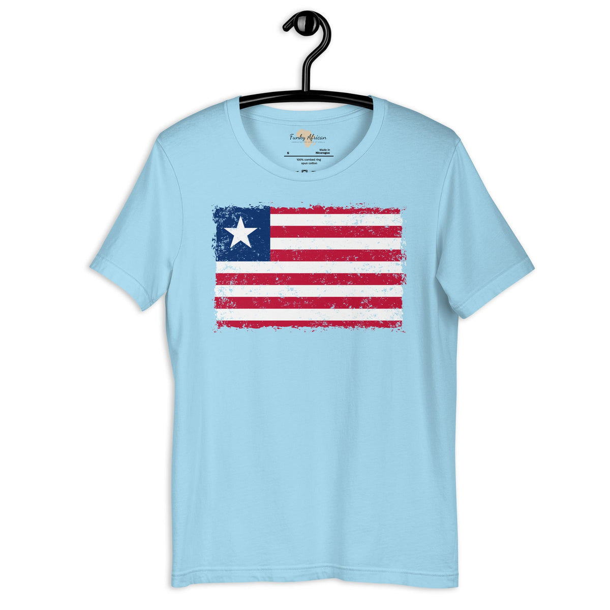 Liberia grunge unisex tee Funky African