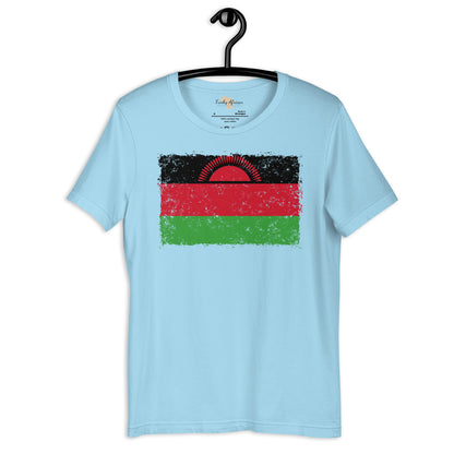 Malawi grunge unisex tee