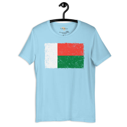 Madagascar grunge unisex tee