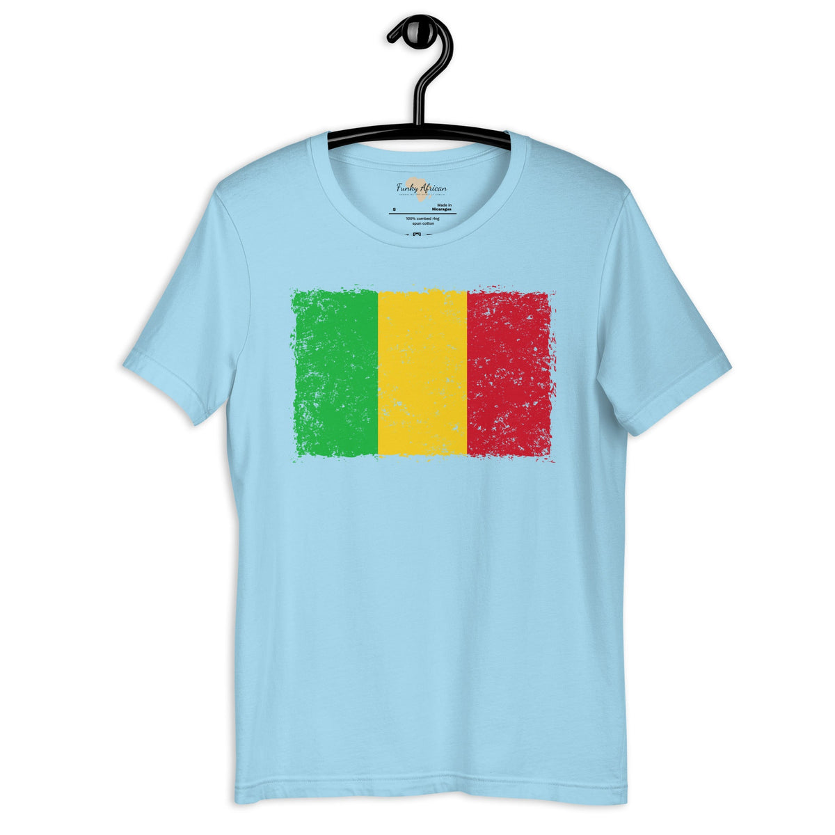Malian grunge unisex tee Funky African