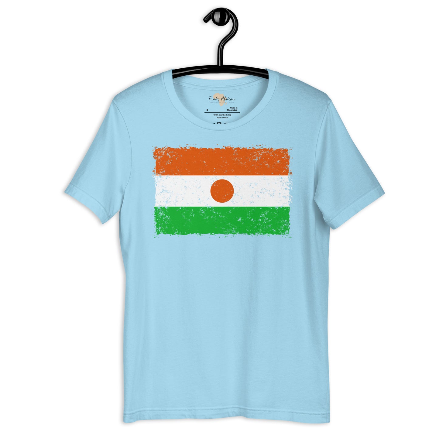 Nigerien grunge unisex tee