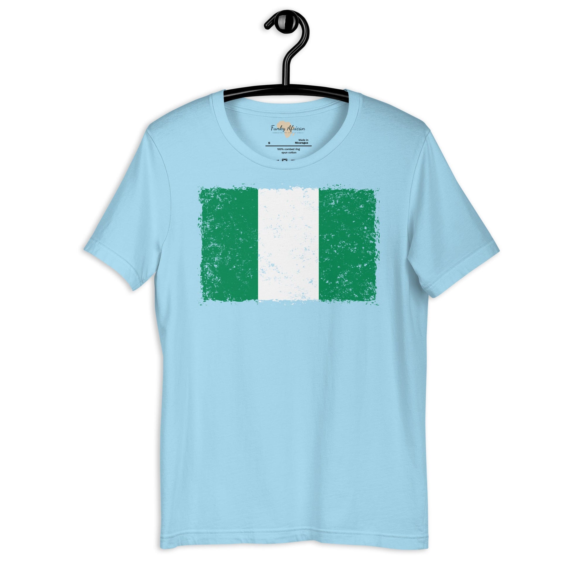 Nigeria grunge unisex tee Funky African