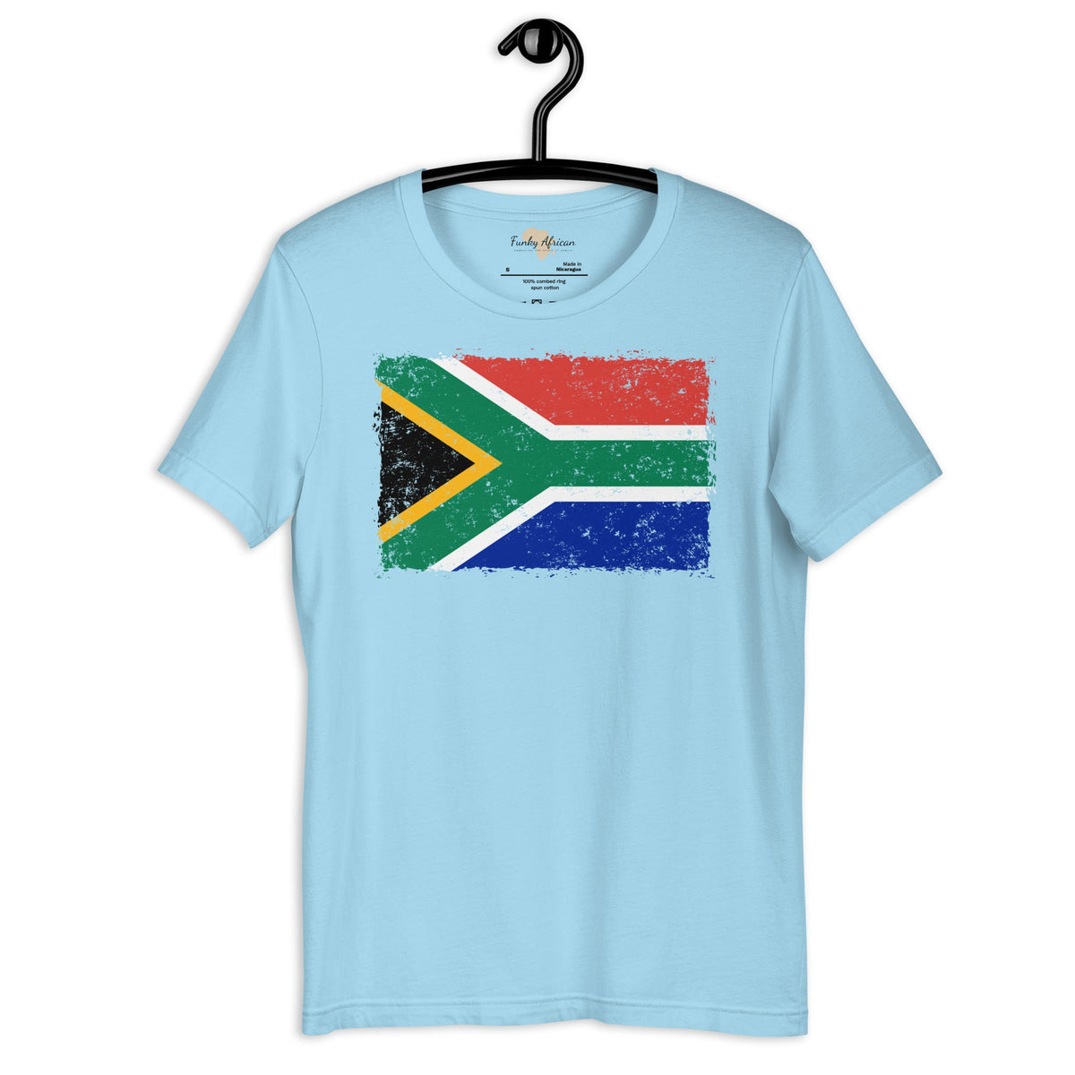 South African grunge unisex tee Funky African