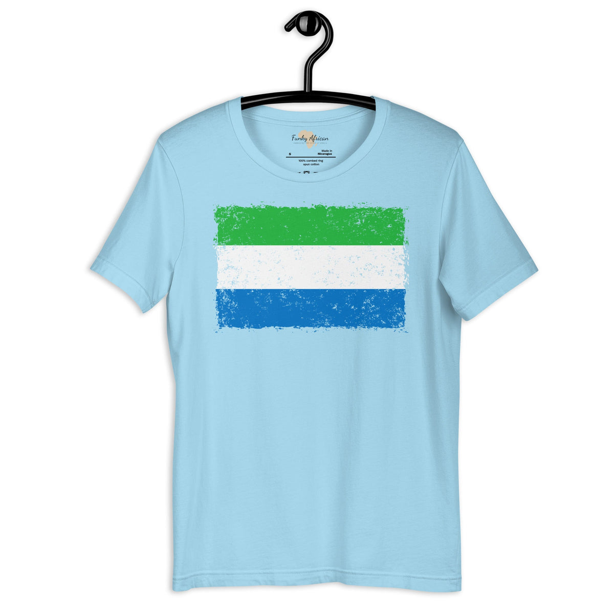 Sierra Leone grunge unisex tee Funky African