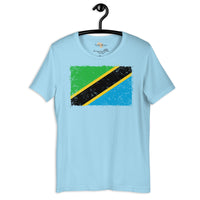 Tanzania grunge unisex tee Funky African