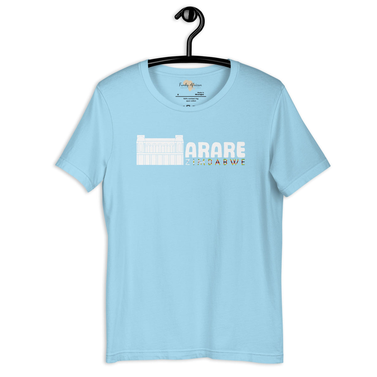 Zimbabwe capital unisex tee Funky African