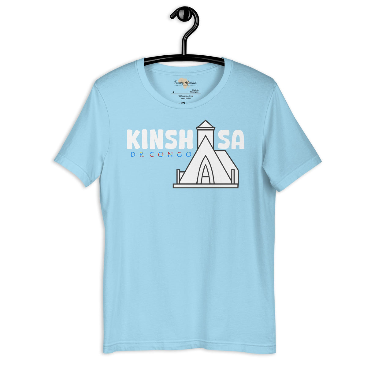 DR Congo capital unisex tee Funky African