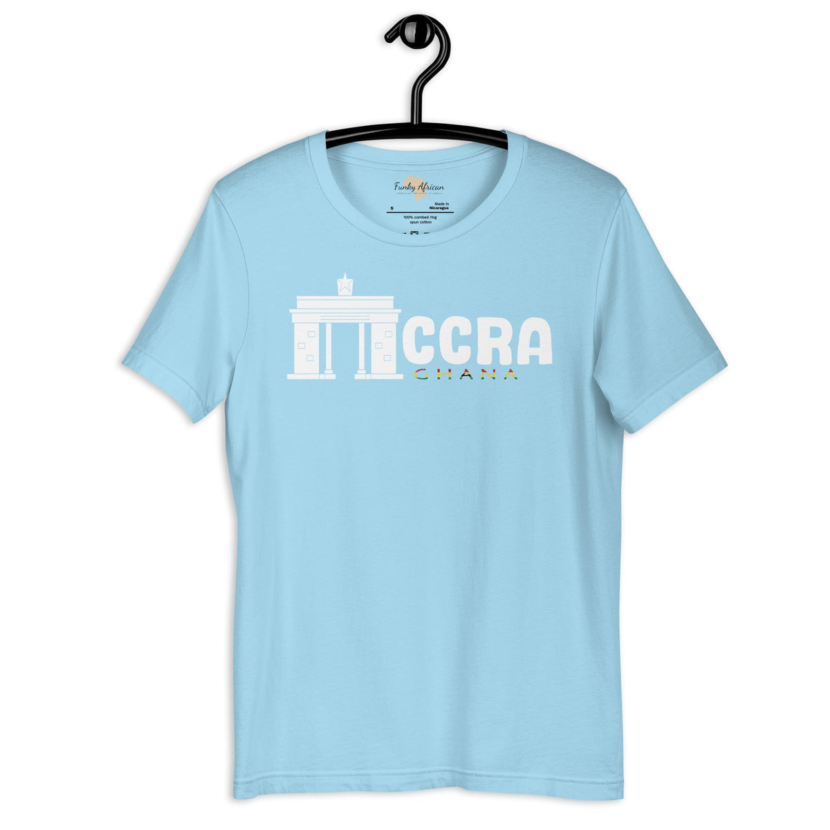 Ghana capital unisex tee Funky African