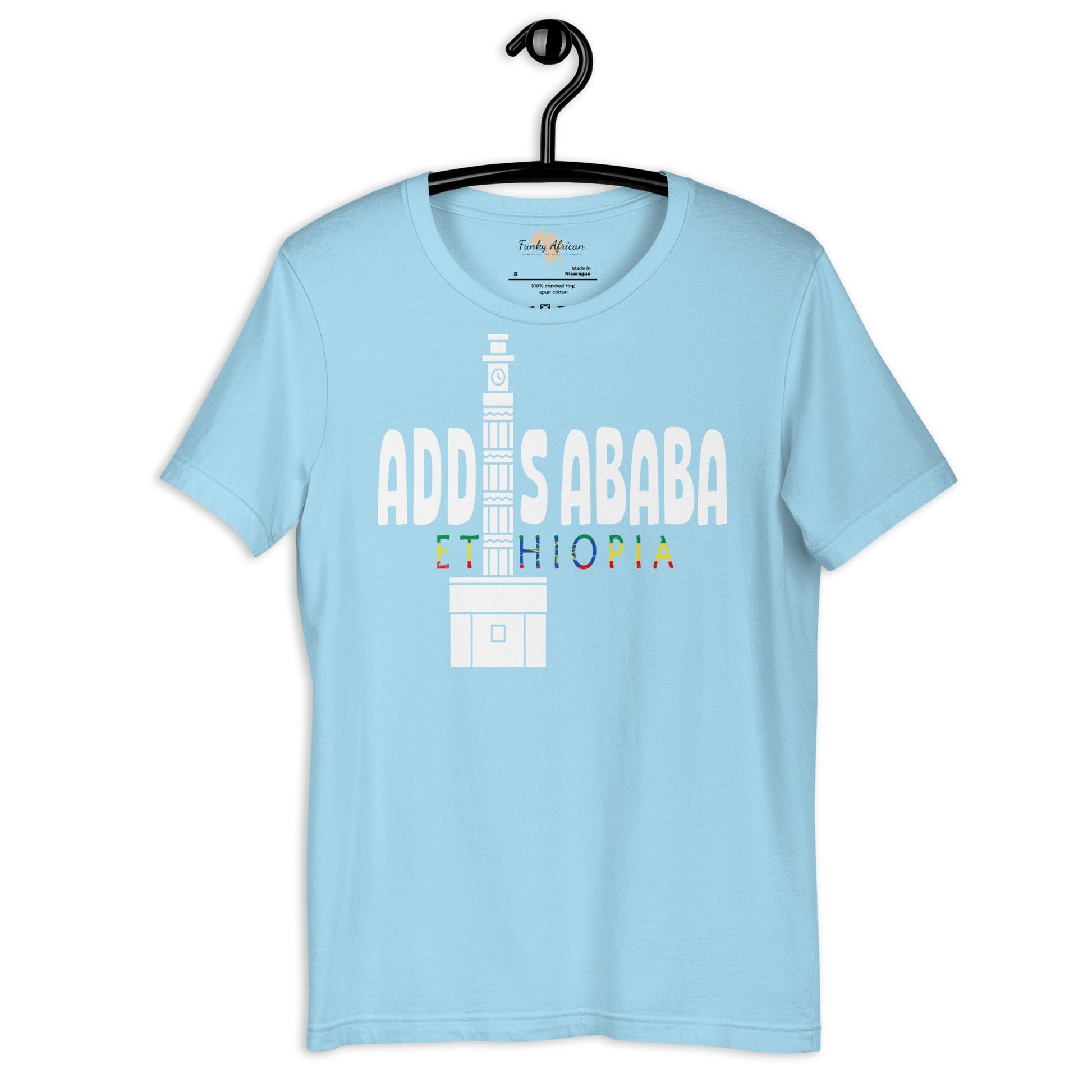 Ethiopia capital unisex tee Funky African