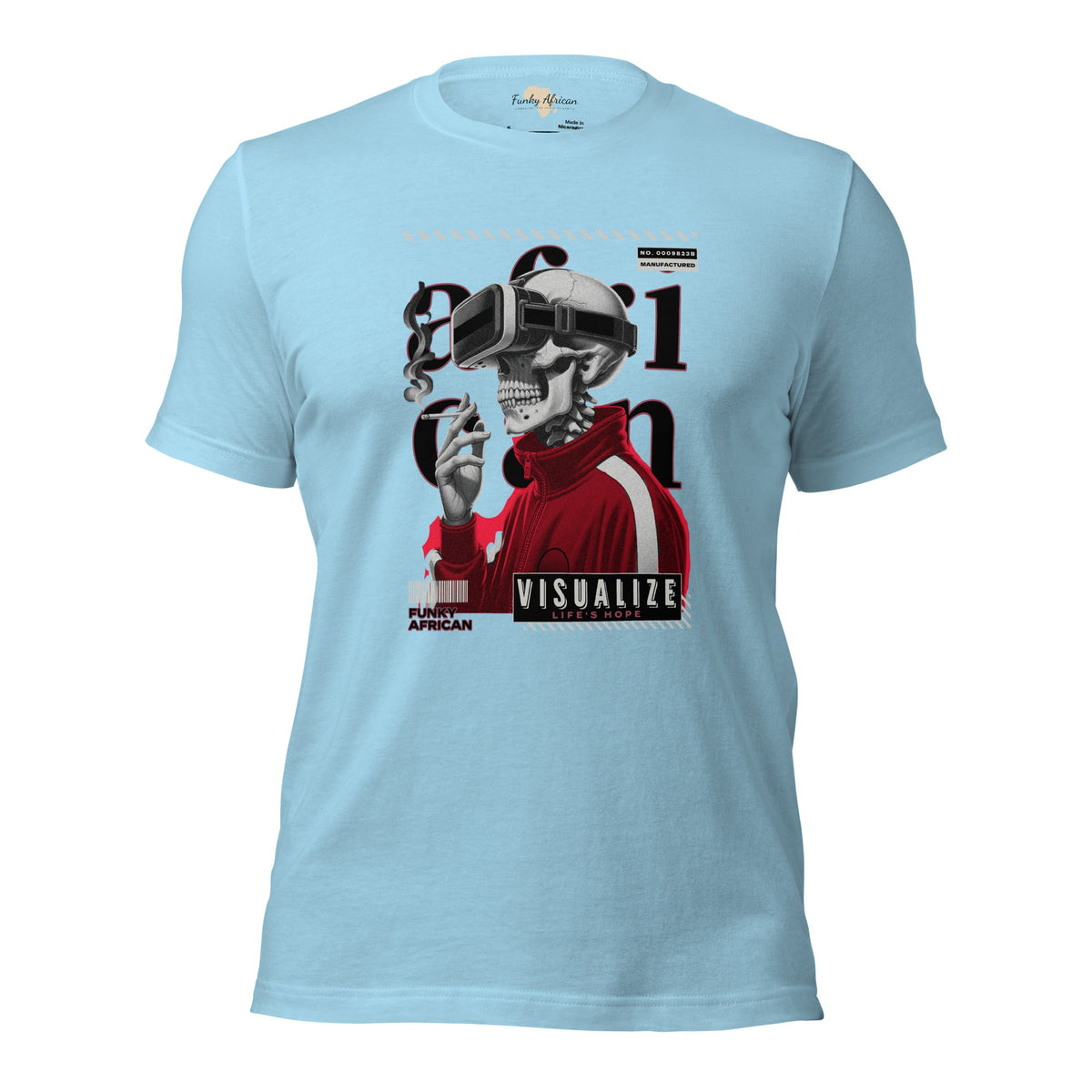 Visualize unisex tee Funky African
