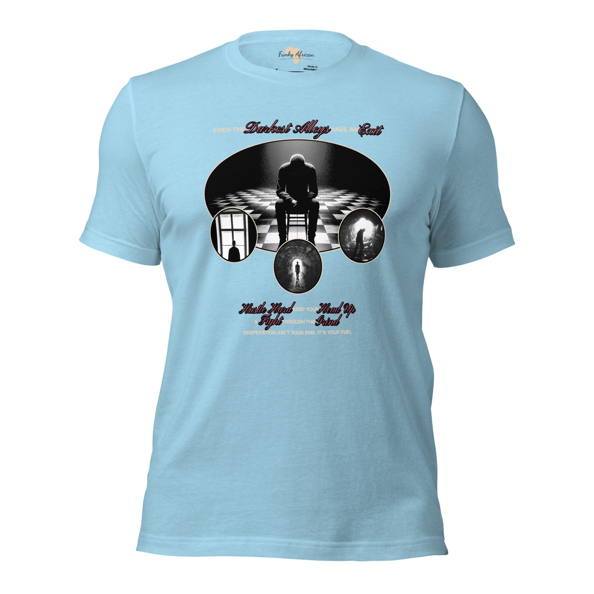 Darkest Alleys unisex tee Funky African
