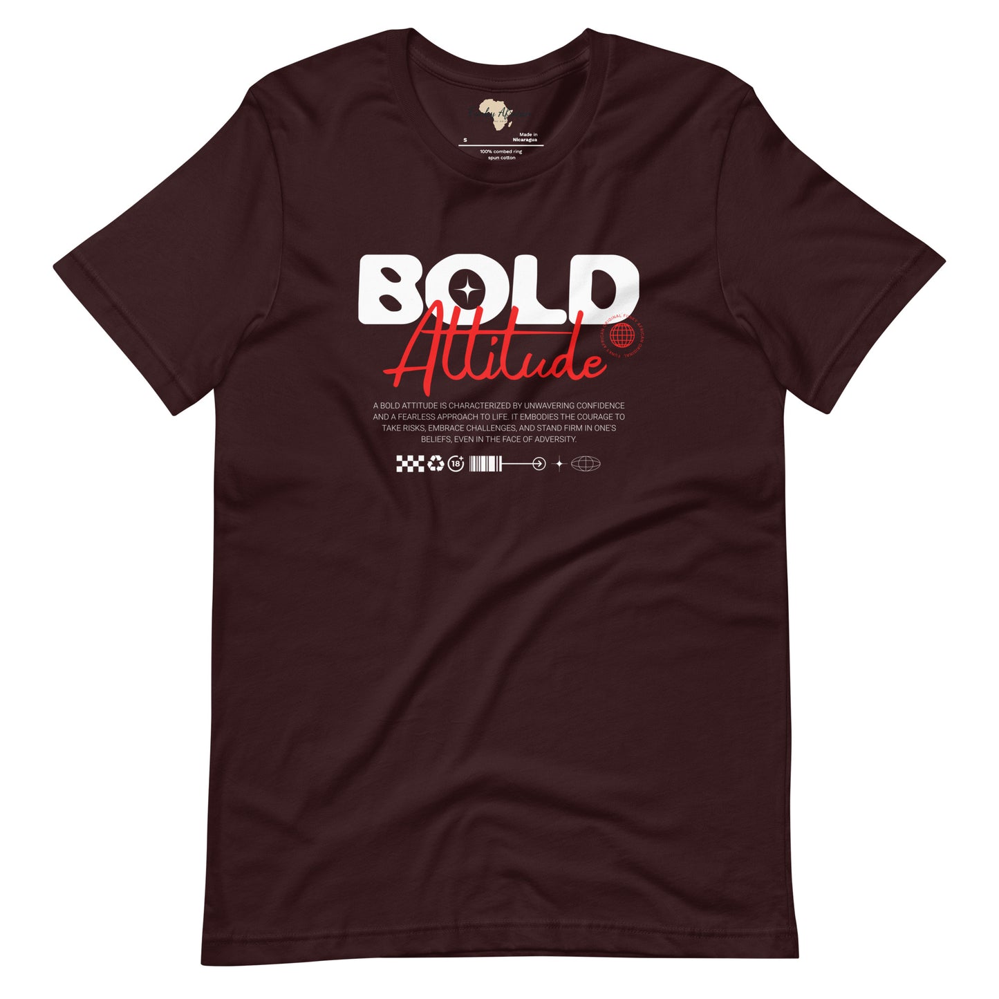 Bold Attitude unisex tee