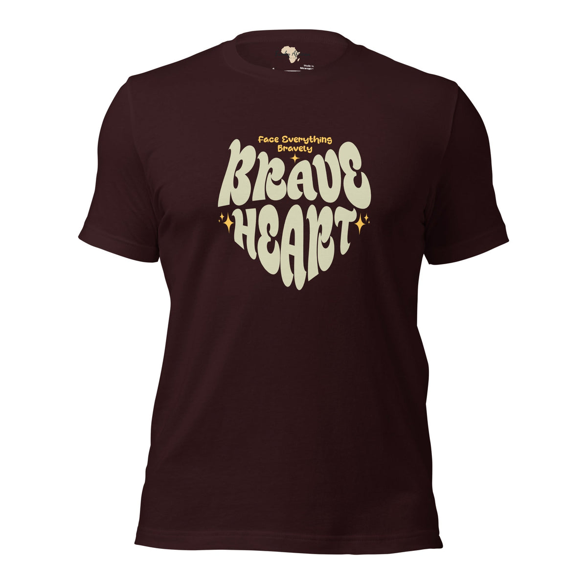 Brave Heart Unisex t-shirt Funky African