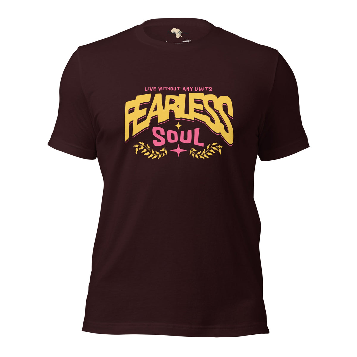 Fearless Soul Unisex t-shirt Funky African