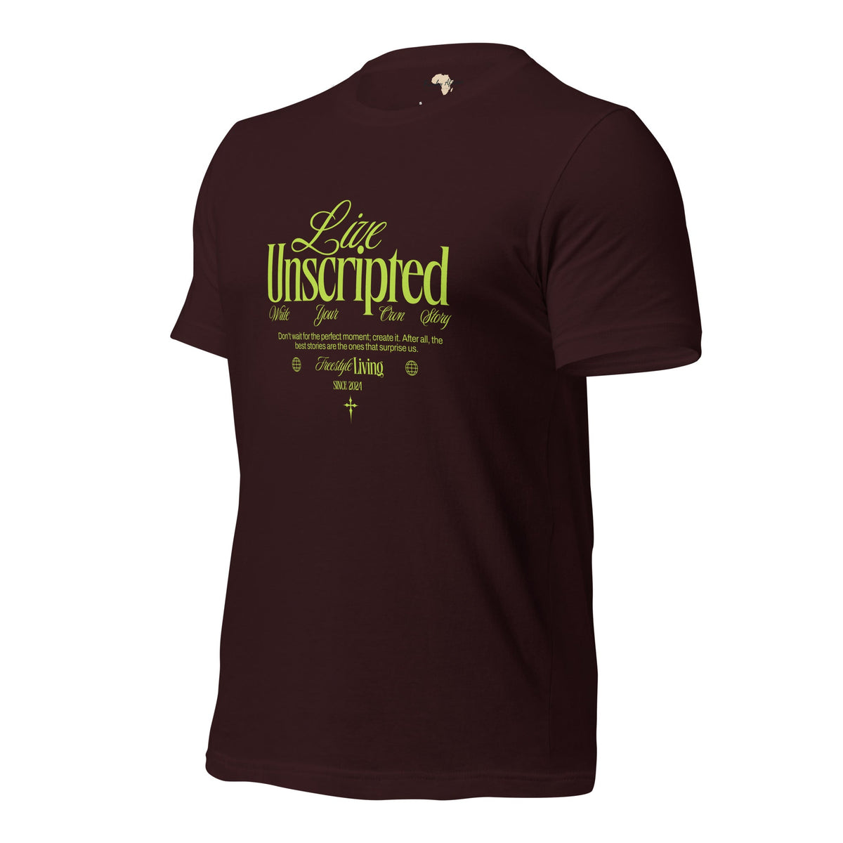 Live Unscripted Unisex t-shirt Funky African