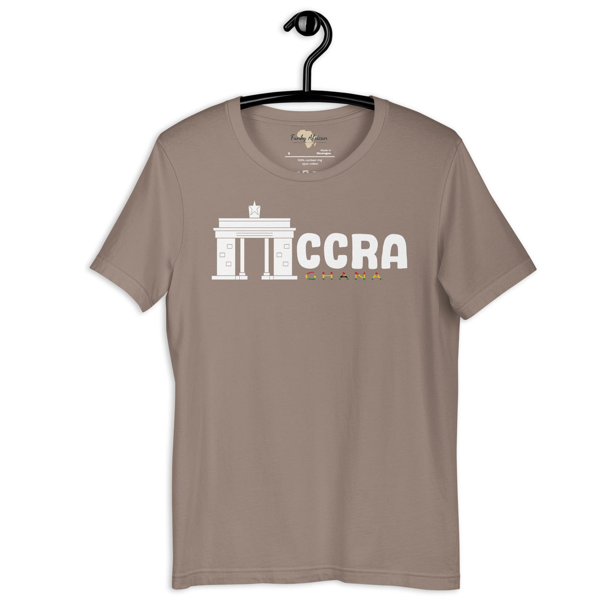 Ghana capital unisex tee Funky African