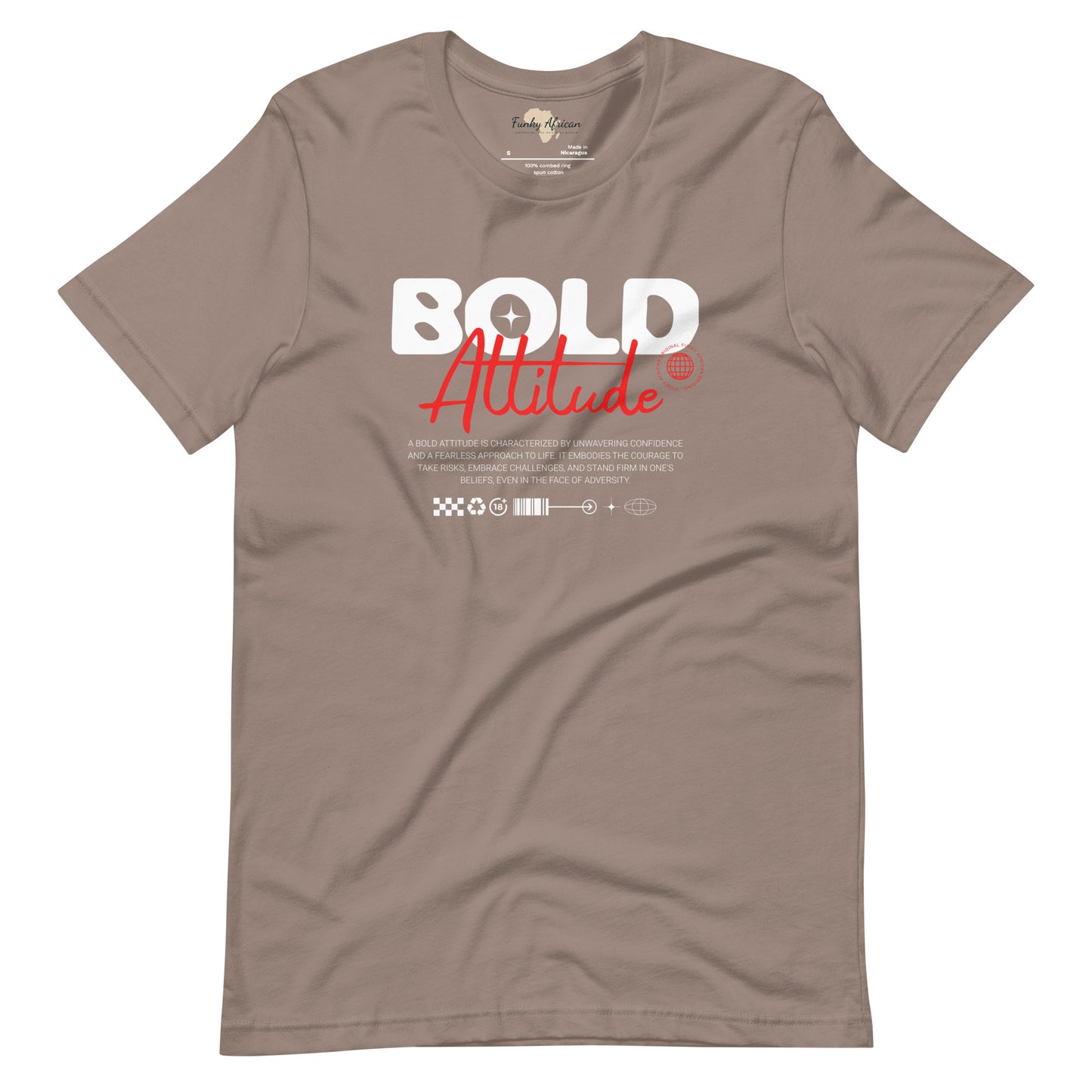 Bold Attitude unisex tee