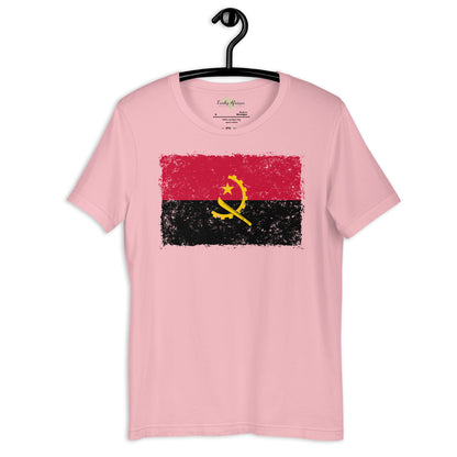 Angolan grunge unisex tee