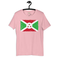 Burundi grunge unisex tee Funky African