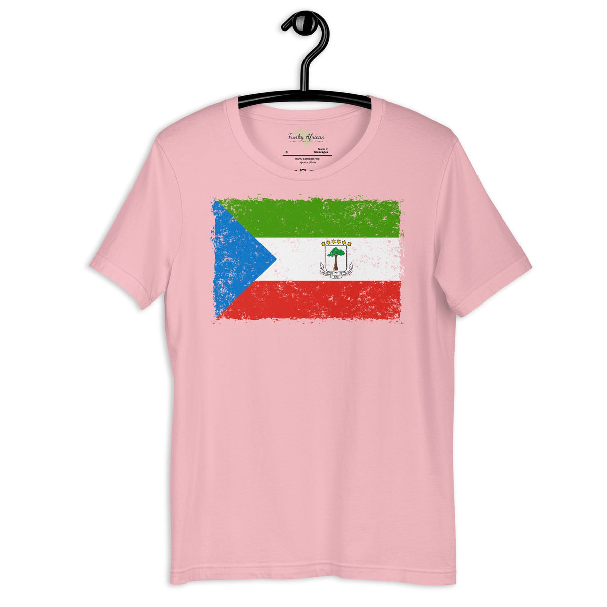 Equatorial Guinea grunge unisex tee Funky African