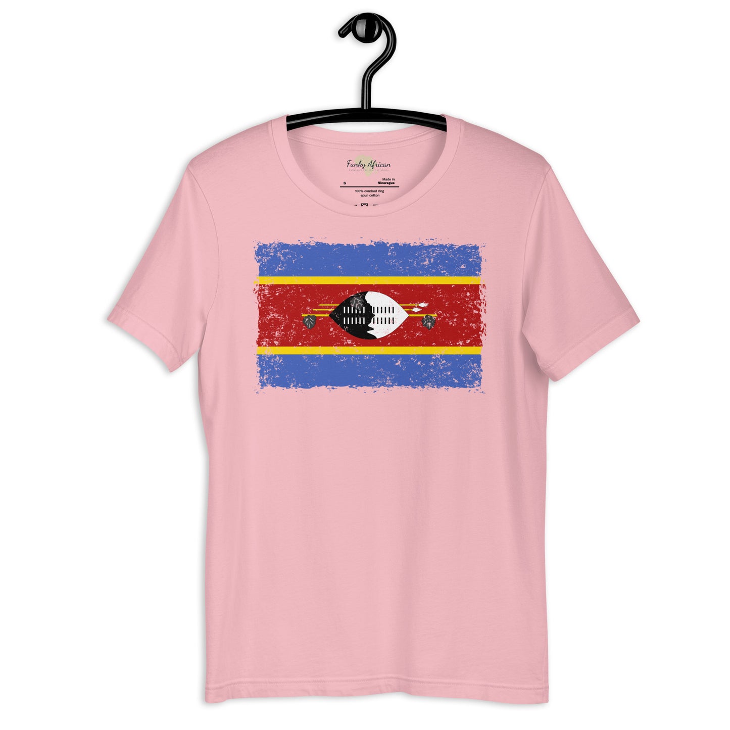 Eswatini grunge unisex tee