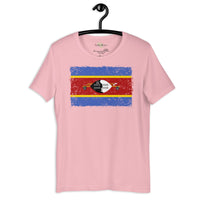 Eswatini grunge unisex tee Funky African