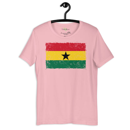 Ghana grunge unisex tee